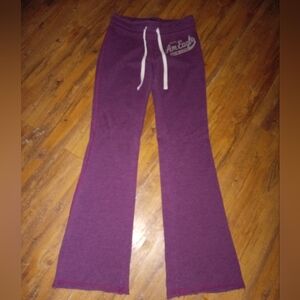 American Eagle Outfitters wide leg lounge pants size small